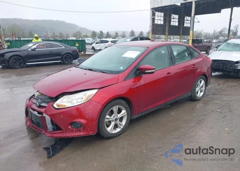 2014 Ford Focus Se z USA, uszkodzony, nr VIN 1FADP3F25EL402440